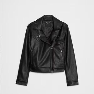 Women's Black Leather Jacket